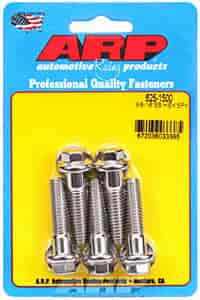 ARP 3/8-16 x 1.500 hex 7/16 wrenching SS bolts - 625-1500