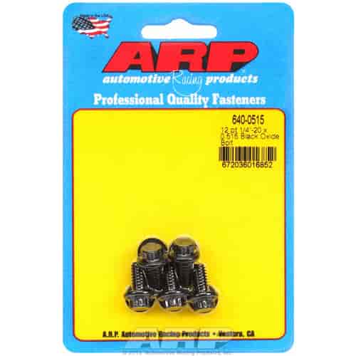ARP 1/4-20 x 0.515 12pt black oxide bolts - 640-0515
