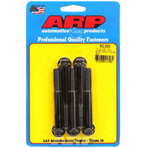 ARP 3/8-16 x 3.000 12pt black oxide bolts - 642-3000