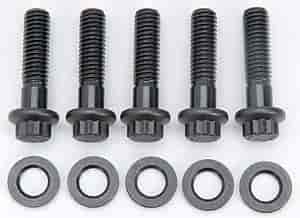 ARP 3/8-16 x 1.500 12pt 7/16 wrenching black oxide bolts - 644-1500