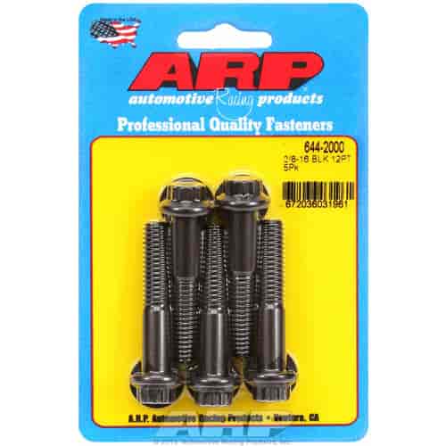 ARP 3/8-16 x 2.000 12pt 7/16 wrenching black oxide bolts - 644-2000