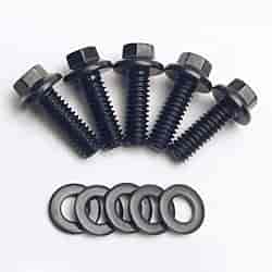 ARP 1/4-20 x 0.750 hex black oxide bolts - 650-0750