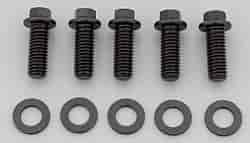 ARP 3/8-16 X 1.000 hex black oxide bolts - 652-1000