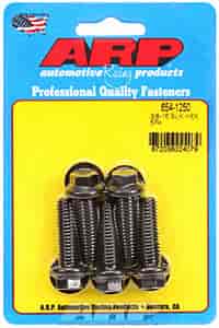 ARP 3/8-16 x 1.250 hex 7/16 wrenching black oxide bolts - 654-1250