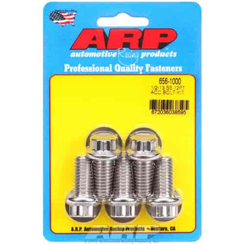 ARP 1/2-13 x 1.000 12pt SS bolts - 656-1000