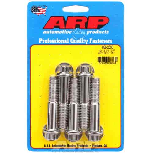 ARP 1/2-13 x 2.500 12pt SS bolts - 656-2500