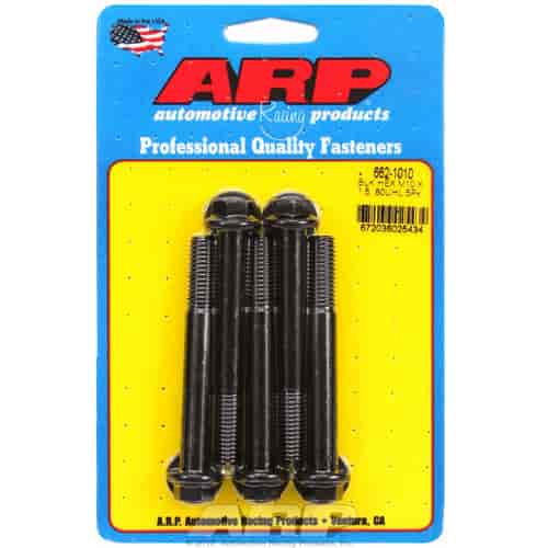 ARP M10 x 1.50 x 80 hex black oxide bolts - 662-1010