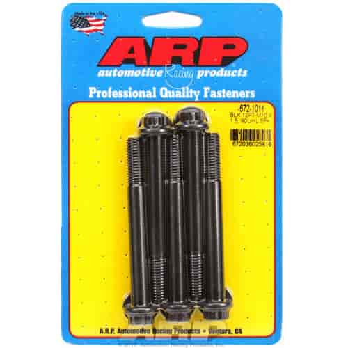 ARP M10 x 1.50 x 90 12pt black oxide bolts - 672-1011