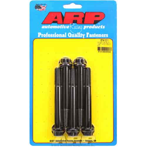 ARP M12 x 1.50 x 100 12pt black oxide bolts - 674-1011