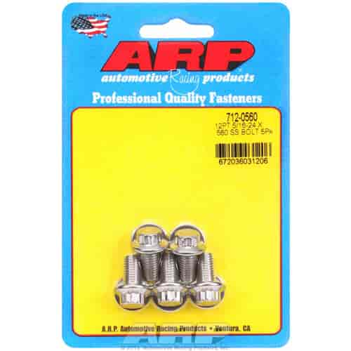ARP 5/16-24 x .560 12pt SS bolts - 712-0560