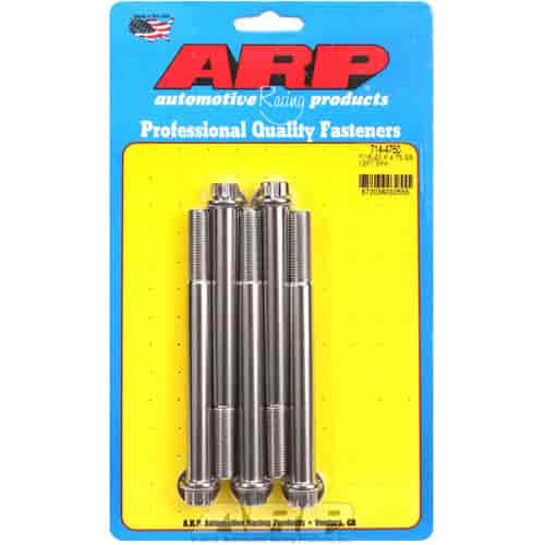 ARP 7/16-20 x 4.750 12pt SS bolts - 714-4750