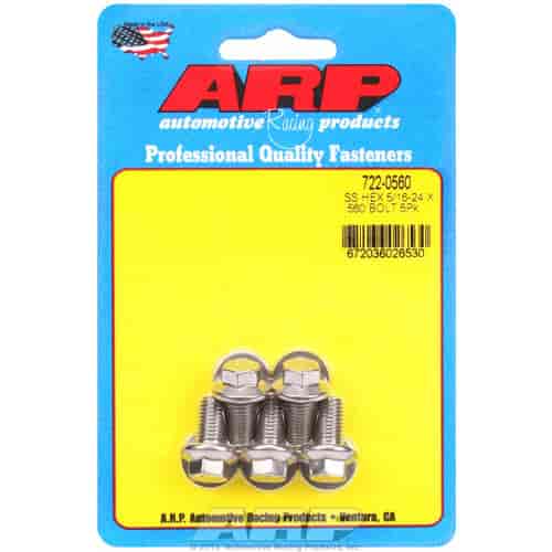 ARP 5/16-24 x .560 hex SS bolts - 722-0560