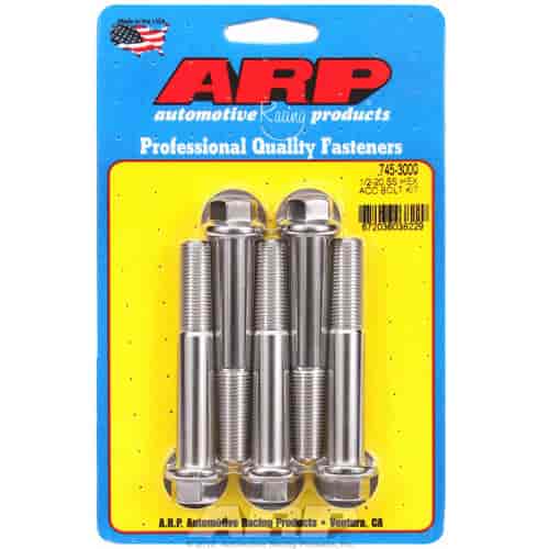 ARP 1/2-20 x 3.000 hex SS bolts - 745-3000