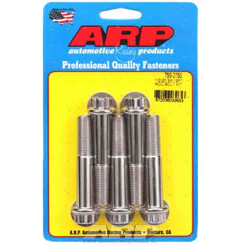 ARP 1/2-20 x 2.750 12pt SS bolts - 755-2750
