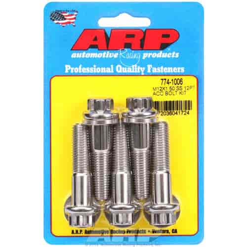ARP M12 x 1.50 x 50 12pt SS bolts - 774-1006