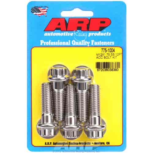 ARP M12 X 1.75 X 40 12pt SS bolts - 775-1004