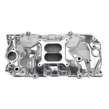 Edelbrock Polished Air-Gap BBC Oval Port Intake - 75611
