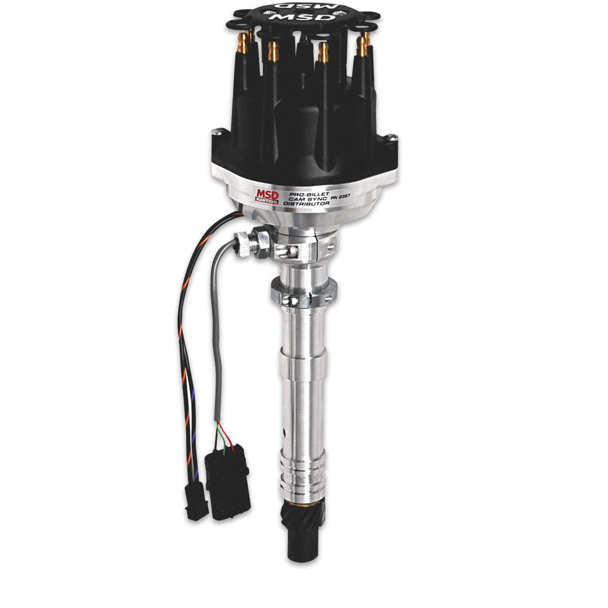 Chevy Cam Sync Distributor, Hall-Effect, Standard Cap.  - 2357