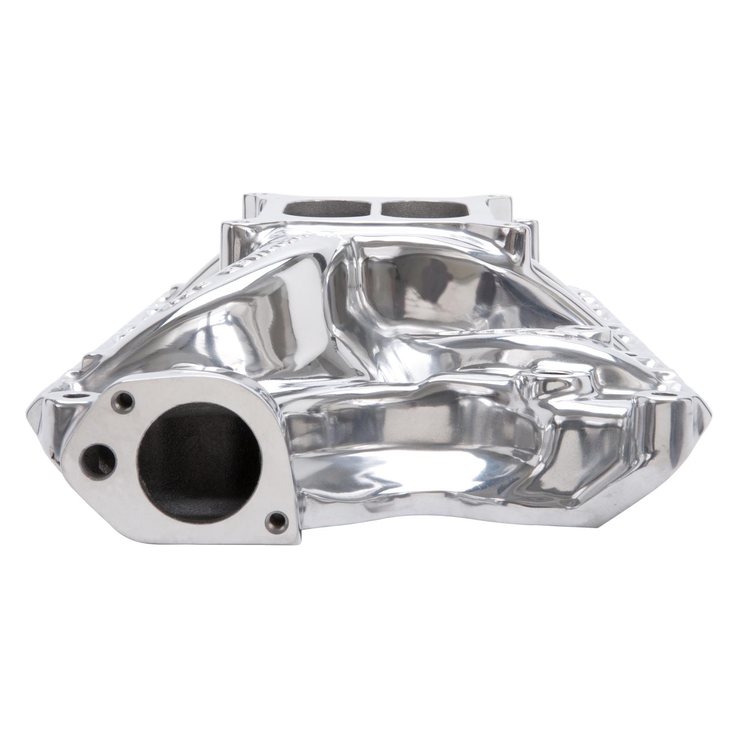 Edelbrock Polished RPM 351W 9.5 Deck Intake - 71811