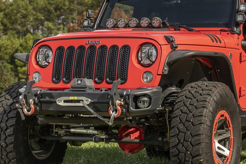 Rugged Ridge Arcus Front Bumper Set W/Tray/Hooks; Jk - 11549.11