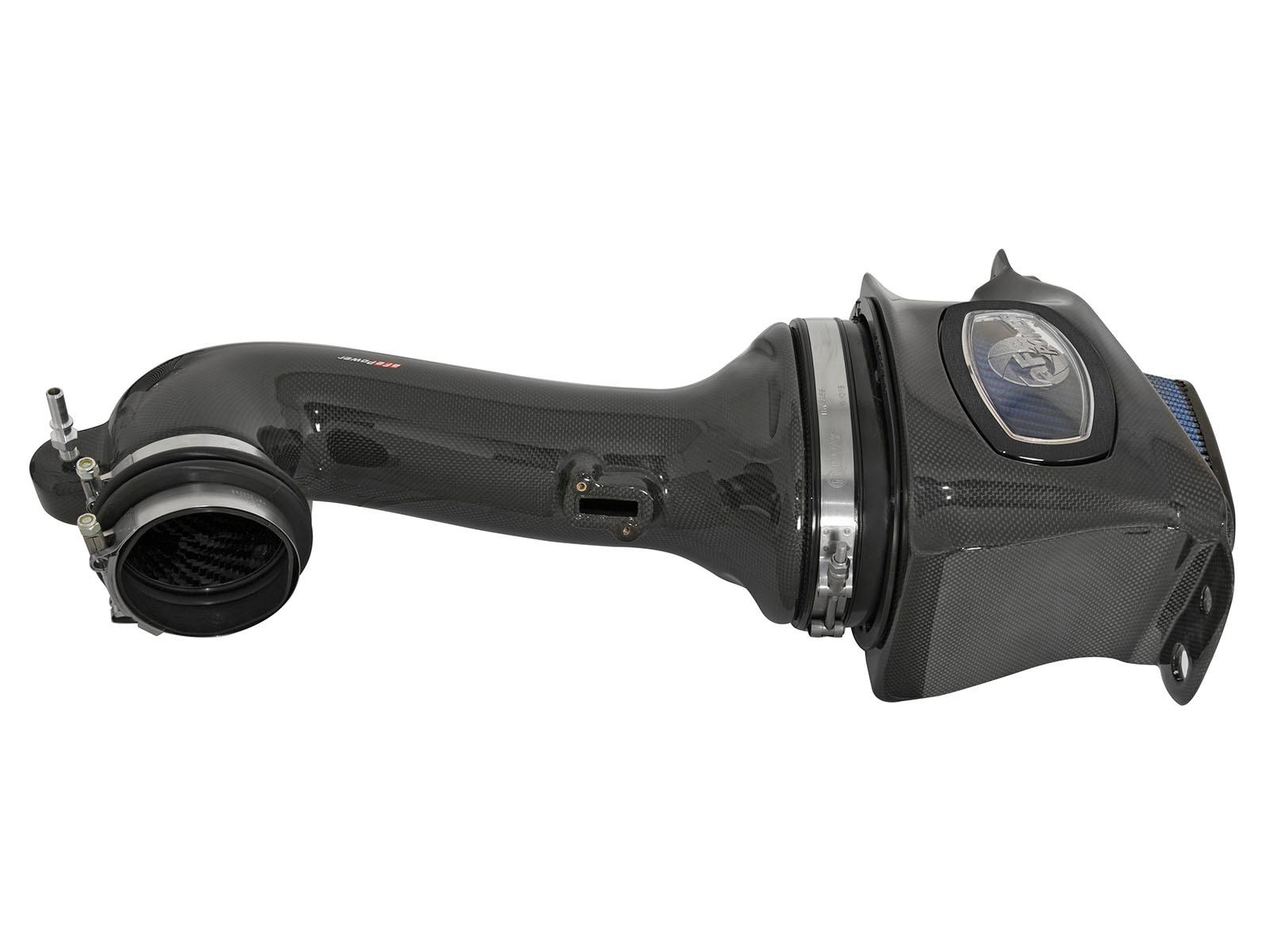AFE Black Series Carbon Fiber Cold Air Intake System w/ Pro 5R & Pro DRY S Filters (2015-2019 Corvette) - 52-74202-C