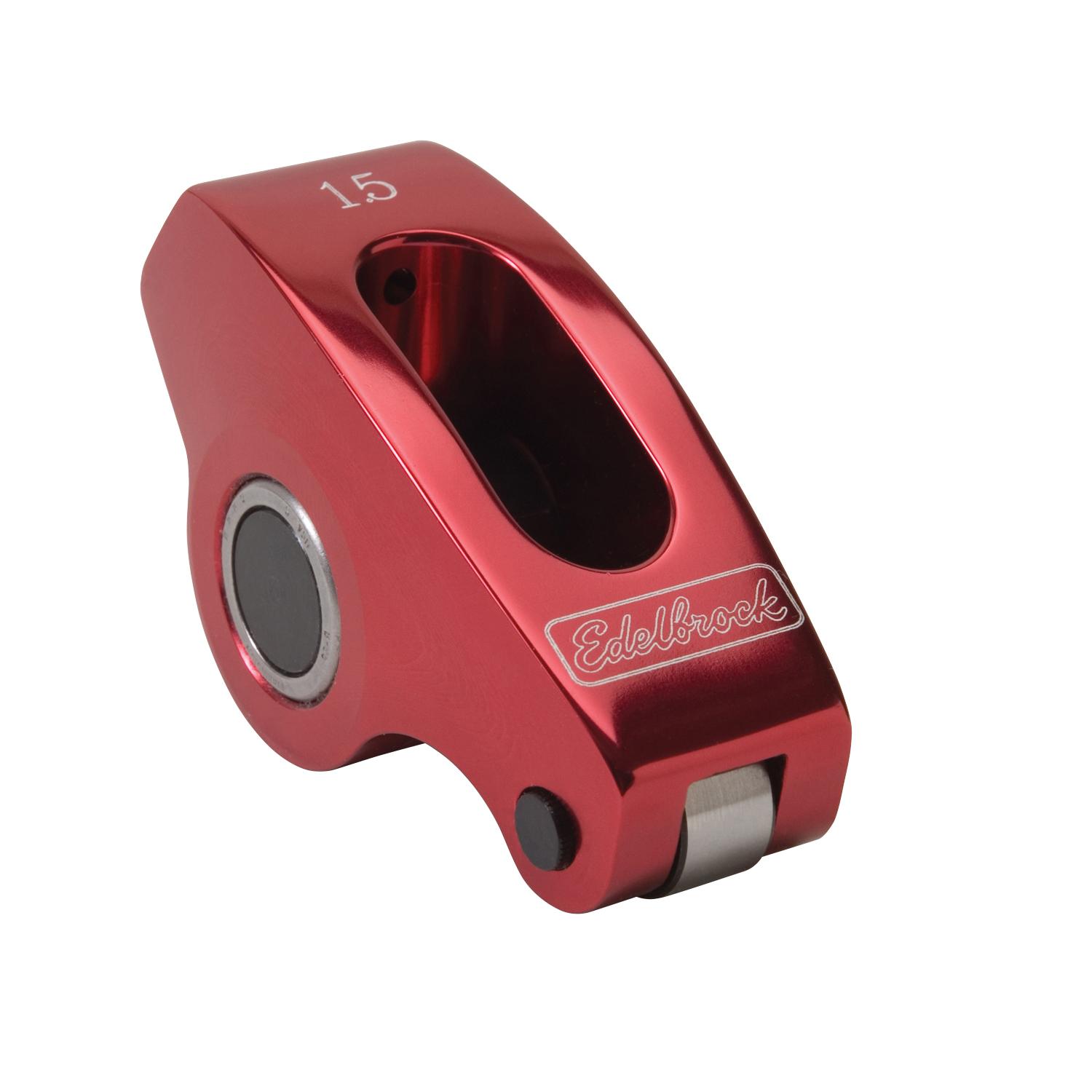Edelbrock red roller rocker #77771 SBC - 77771