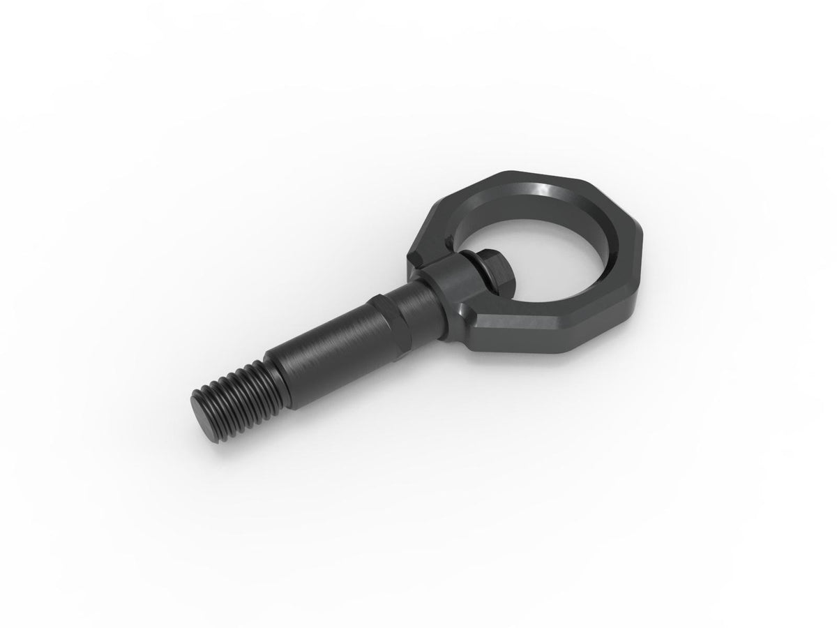 aFe CONTROL Front Tow Hook Gray (2020-2021 GR Supra, GR Supra, GR Supra) - 450-721002-G