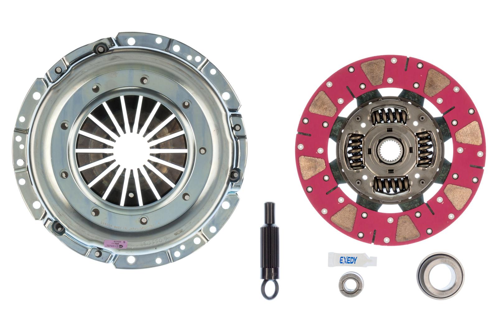 Exedy 07953 Stage 2 Mach 600 Cushion Button Disc Clutch Kit (1996-2004 Mustang V8 / For use with 11" Flywheel - 26 Spline Disc)