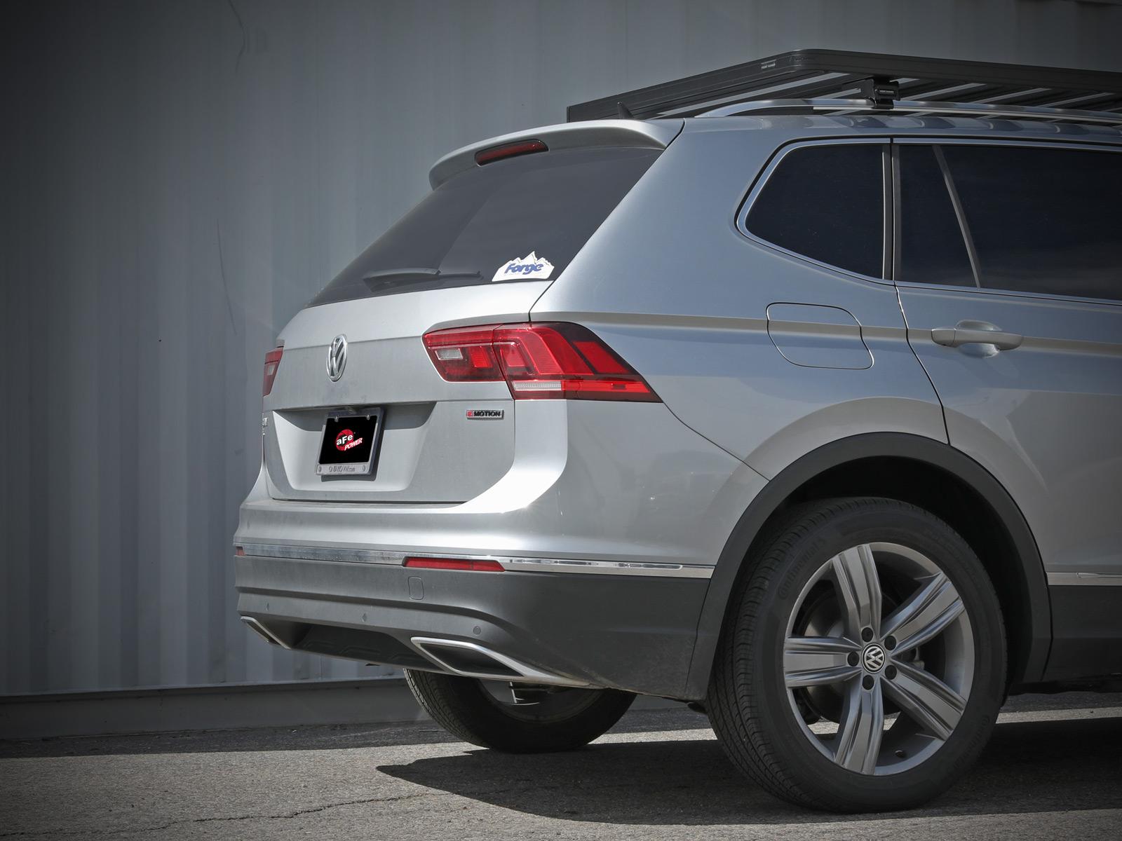 aFe MACH Force-XP 2.5" 304 Stainless Steel Cat-Back Exhaust System (2018-2022 Volkswagen Tiguan L4-2.0L (t)) - 49-36449