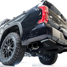AWE 0FG Exhaust for 3rd Gen Toyota Tundra - Dual Diamond Black Tips - 3015-33063