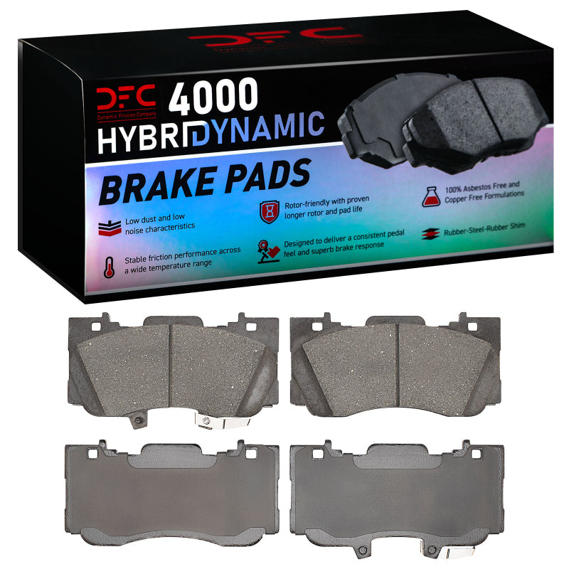 DFC 15-23 Ford Mustang Front 4000 Hybridynamic Brake Pads