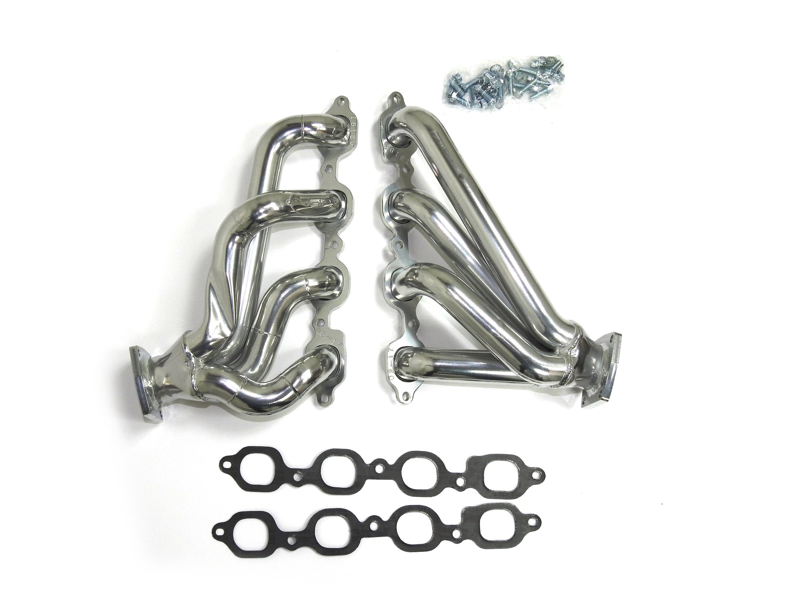 JBA 1818SJS 2016-2019 Camaro SS 1-3/4" Shorty Headers (Silver Ceramic)