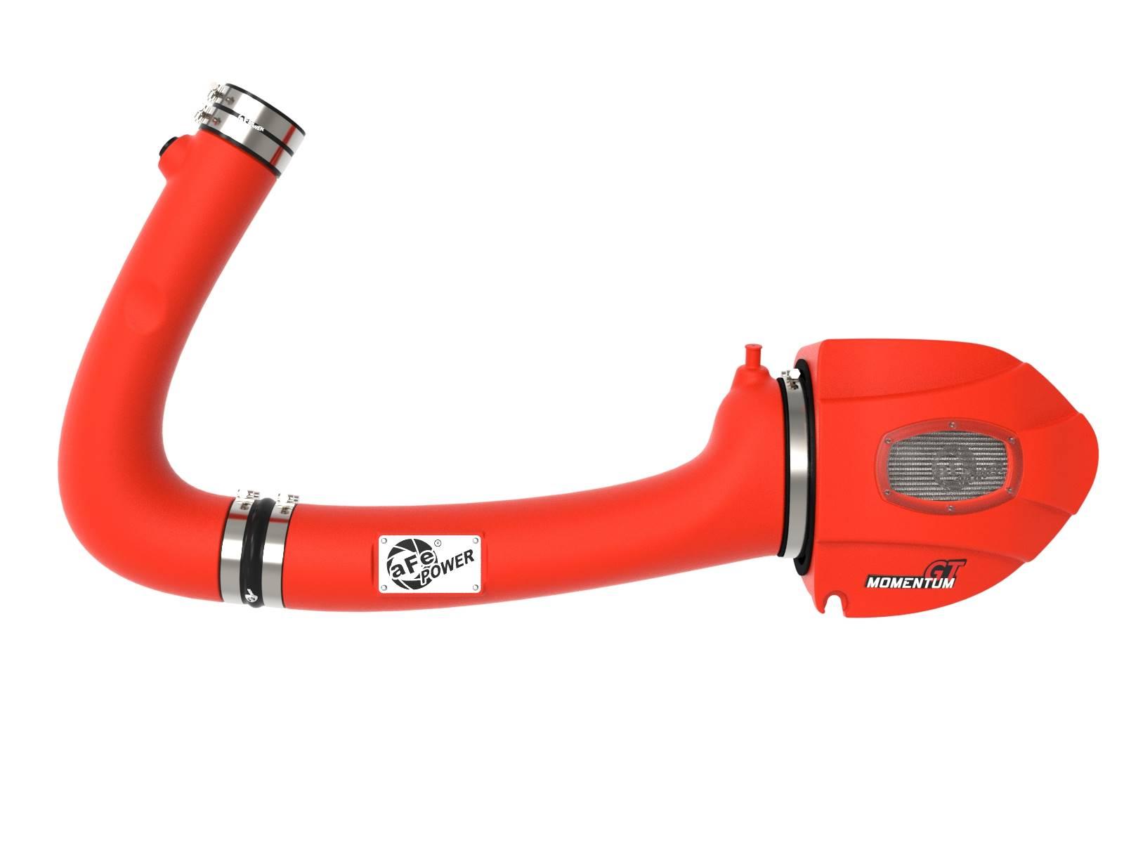 AFE Momentum GT Cold Air Intake System Red w/ Pro DRY S Filter (2011-2021 300, 300, Challenger, Charger) - 51-72201-R