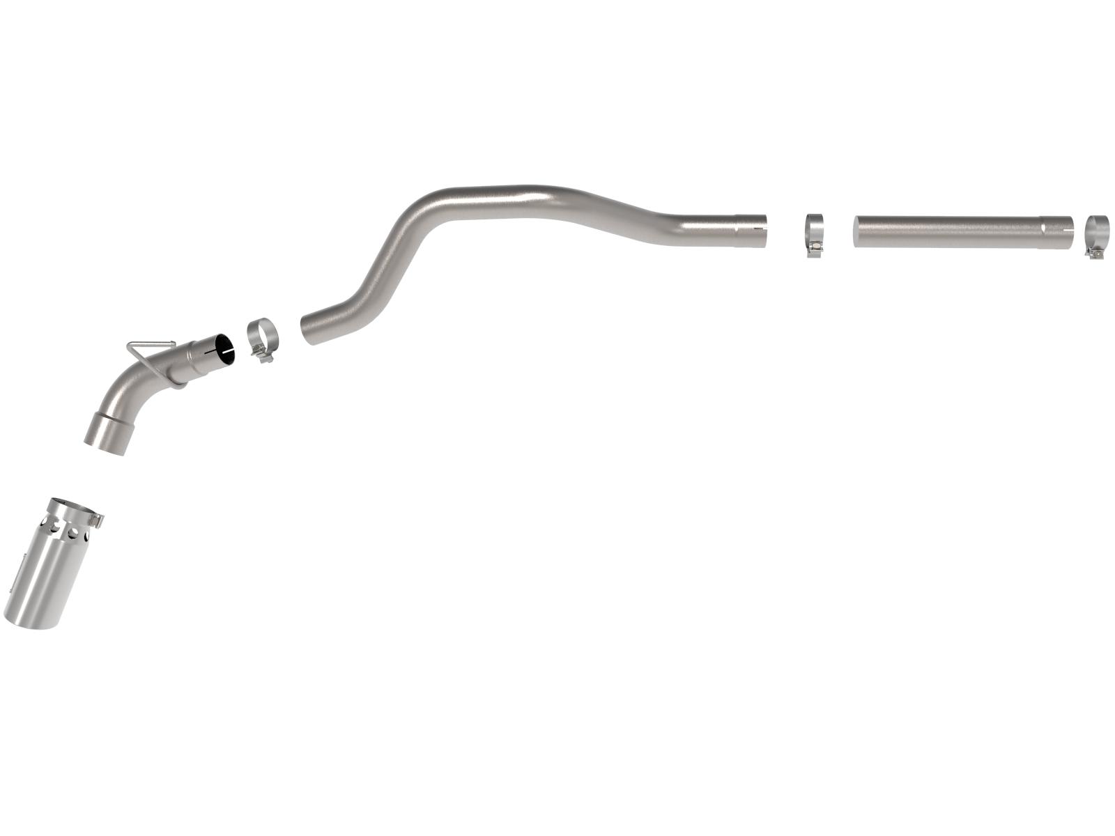 AFE 3" DPF-Back Exhaust System (2014-2018 Dodge EcoDiesel V6-3.0L (td)) - 49-42065-P