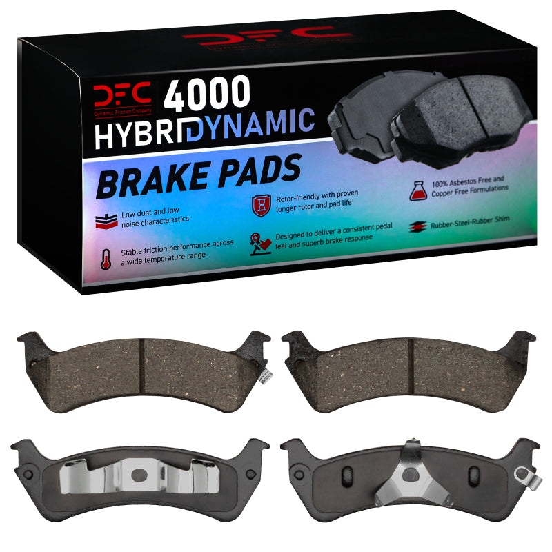 DFC 95-02 Mercury Mountaineer Rear 4000 Hybridynamic Brake Pads