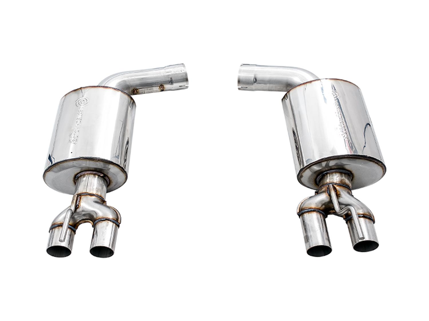 AWE 3820-41018 AWE Track-to-Touring Conversion Kit - Quad Tips (2015-2020 Dodge Challenger 6.4L / 6.2L SC)