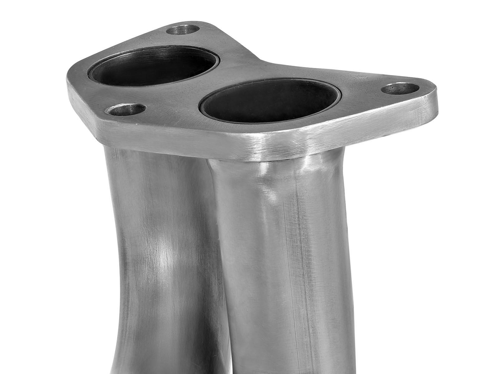 AFE Twisted Steel Long Tube Header 304 Stainless Steel w/ Cat (Toyota 86/FT86/GT86 12-19 / Scion FR-S 13-16 / Subaru BRZ 13-19 H4-2.0L) - 48-36005-1HC