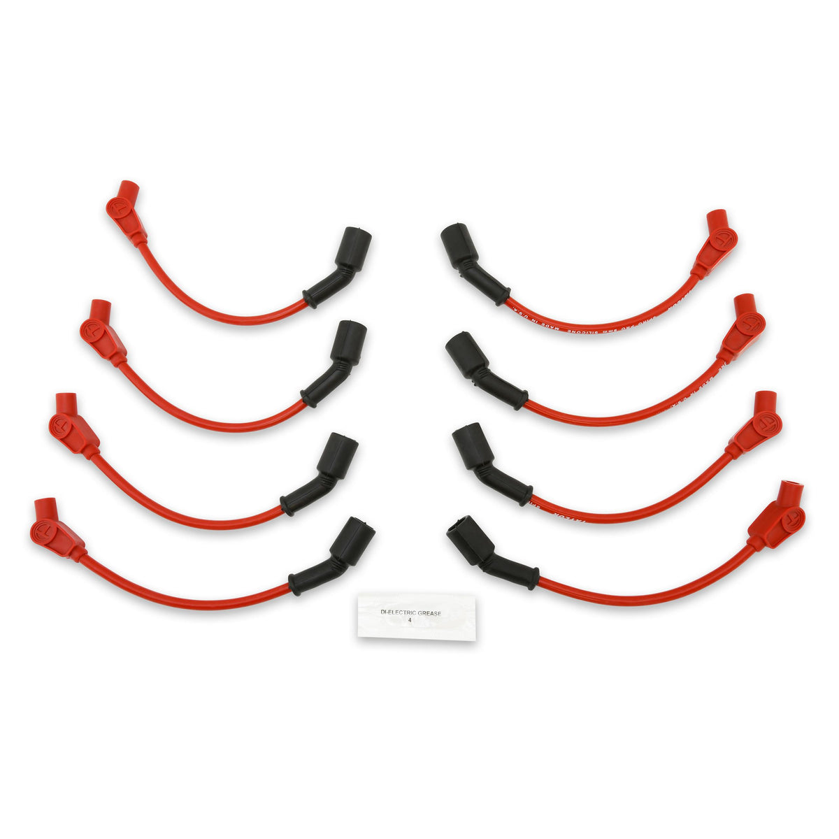 TAYLOR CABLE 8mm Spiro-Pro 11in 135 red Spark Plug Wires - 76246