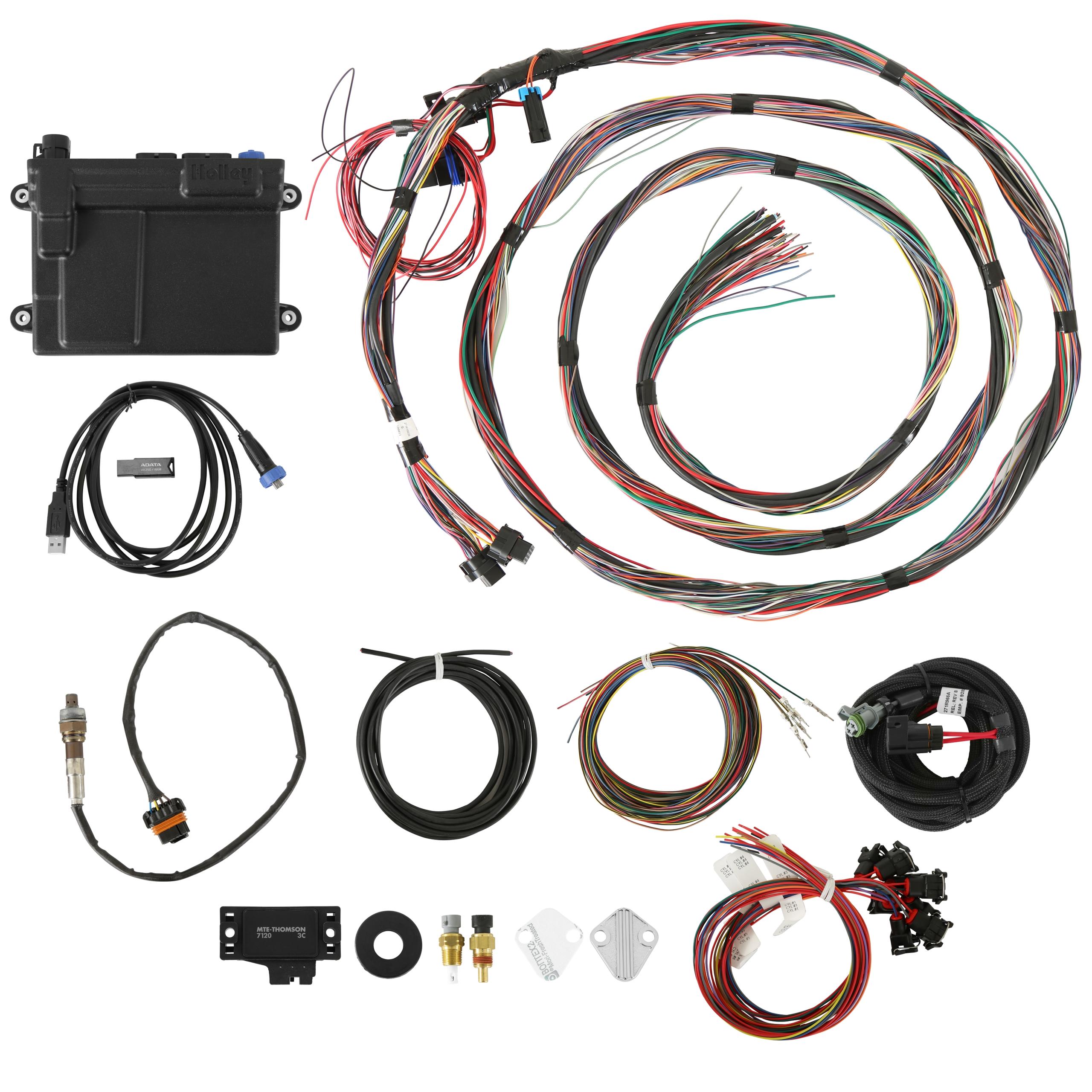 Holley HP EFI ECU &amp; Harness Kits.  - 550-605N
