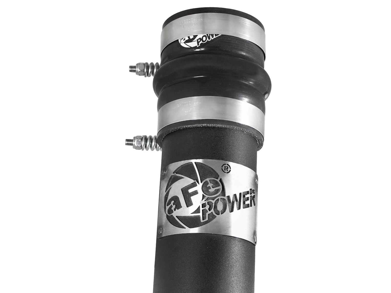 AFE BladeRunner 3 IN Aluminum Hot and Cold Charge Pipe Kit Black (1994-2002 Ram 2500, Ram 3500) - 46-20064-B