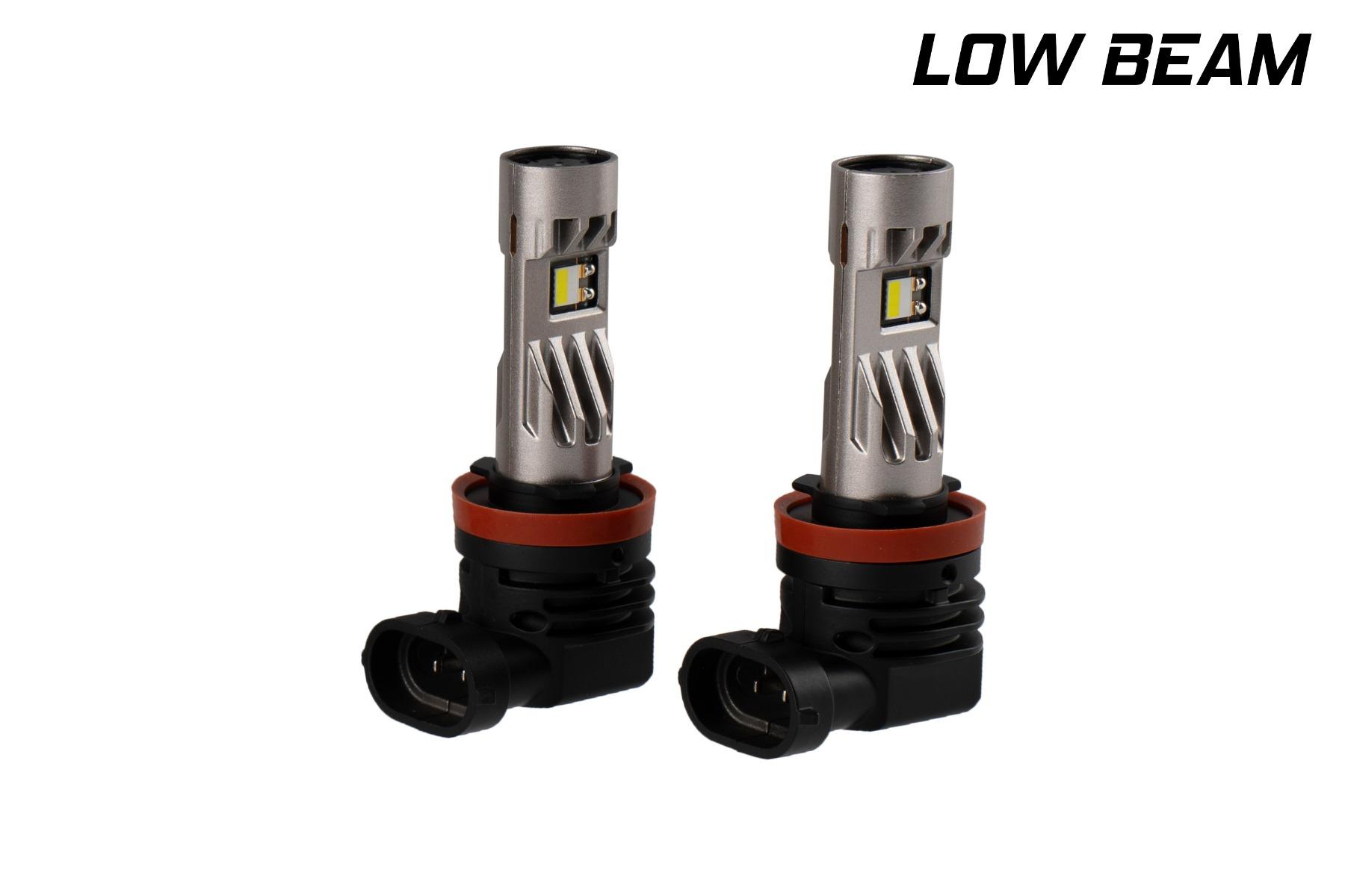 Diode Dynamics H11/H8/H9 White SL2 LED Bulbs (pair) with AntiFlicker Modules - DD0638P