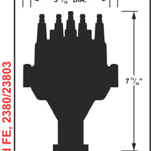 Msd 23803 Dist., Black, Dual Sync, Ford Fe