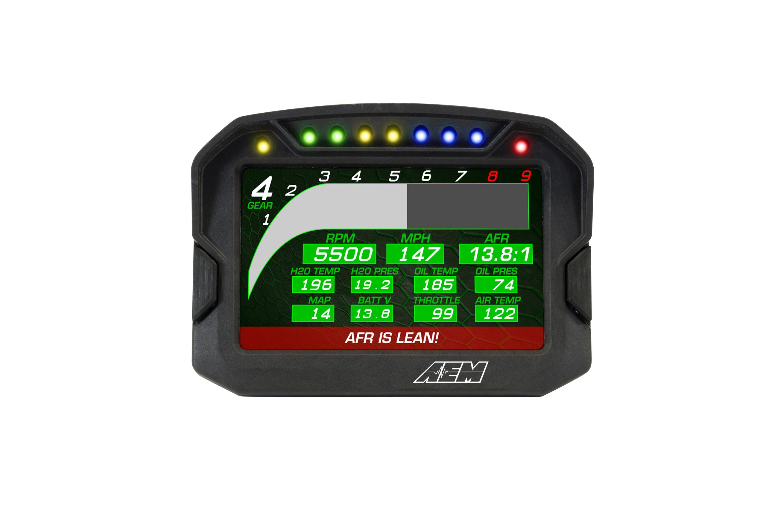 AEM Display Kit, CD-5 Carbon - 30-5600