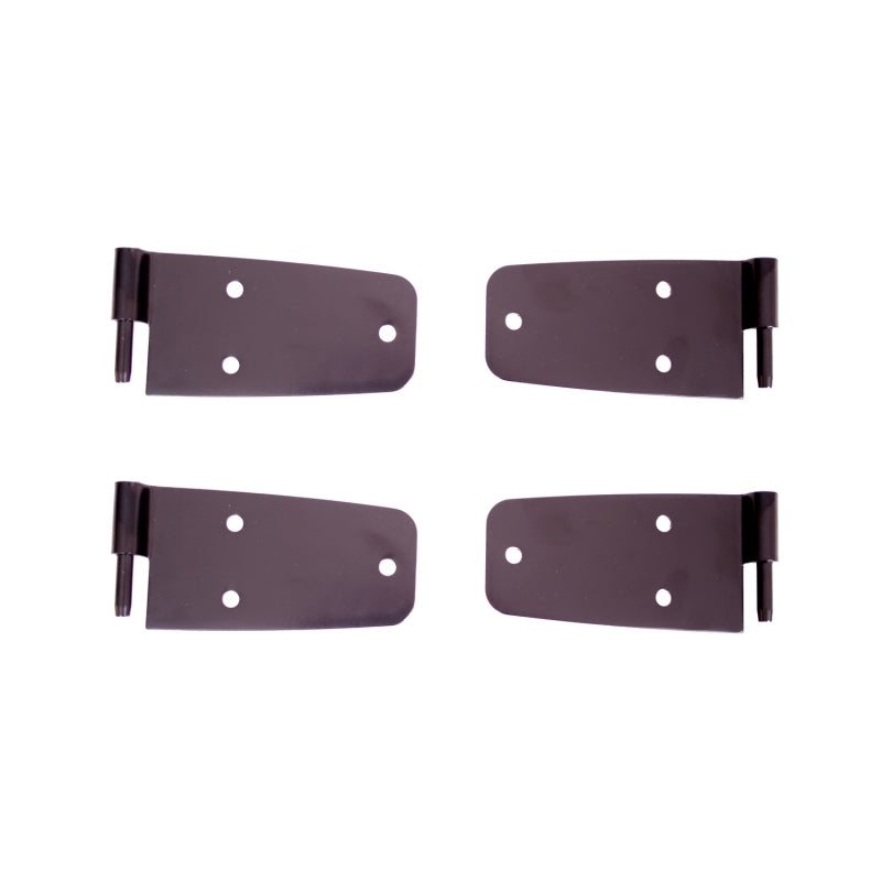 Rugged Ridge Door Hinge Kit Black; 76-86 Jeep Cj - 11202.02