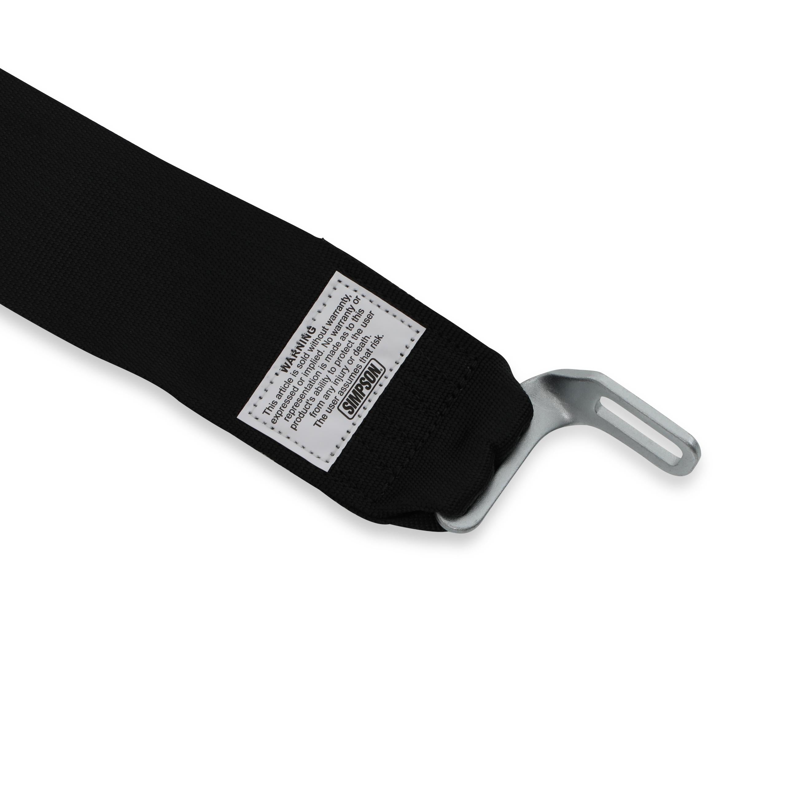 Simpson Racing STD. Latch & Link 5pt. Harness - 29063BK