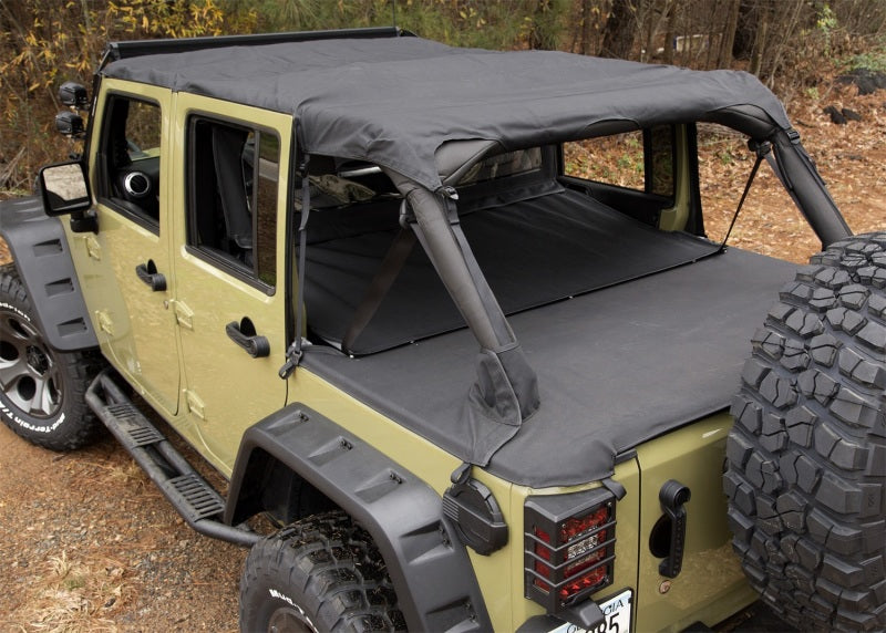 Rugged Ridge Montana Pocket Island Topper Black Diamond; 10-18 Wrangler Jk 4 Door - 13622.35