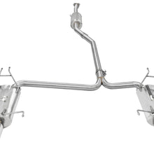 AFE Takeda 2-1/4 IN to 2 IN 304 Stainless Steel Cat-Back Exhaust w/Polished Tips (2008-2012 Accord) - 49-36612