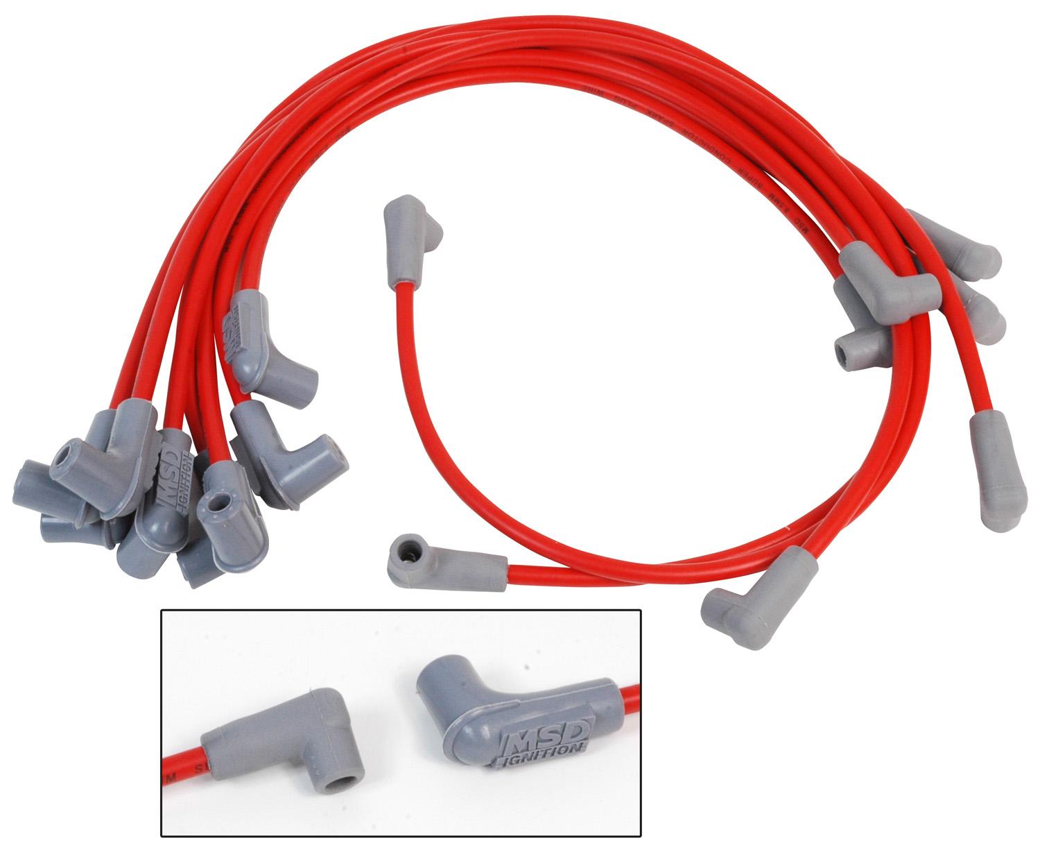 Super Conductor Spark Plug Wire Set, Chevy Truck 305-350 '85-On.  - 31419