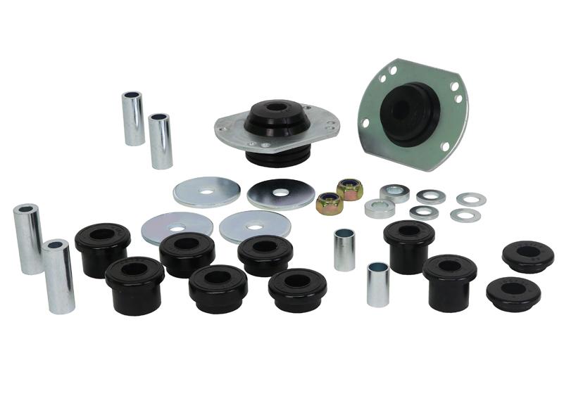 Whiteline Performance Control Arm/Strut Rod Kit Essential Front Vehicle Kit Contains W53175, W82047 And W81099 Whiteline (2004-2006 GTO) - WCOM5C