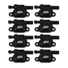 Accel 14-Up Lt Square Coil - Black 8 Pack () - 140081-8